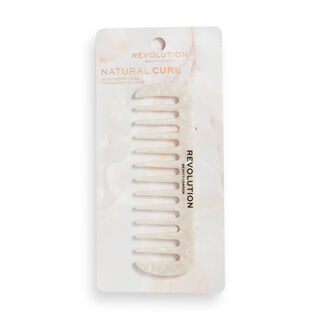 Revolution Haircare Natural Curl Wide Tooth Comb White