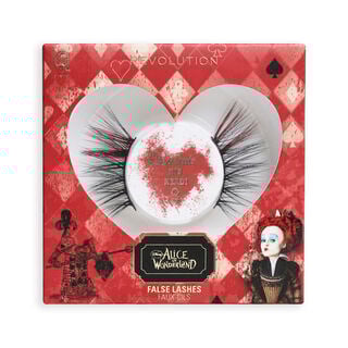 Disney&rsquo;s Alice in Wonderland & Revolution Red Queen False Lashes