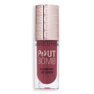 Revolution Pout Bomb Plumping Gloss Wild Mauve Pink