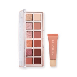 Makeup Revolution Juicy Peptide Lip & Icon Palette Duo